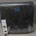 Everlasting Comfort Memory Foam Seat Cushion for Chair - Wheelchair Cushions for Tailbone Relief - Chair Cushion Covers for Pressure Sores - Ventilated Gel Seat Cushion for Chair, Seniors, & Adults, Black