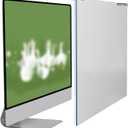 Monitor Screen Protector for 24" Displays  Crystal Clear Anti-Blue Light Filter with UV & Glare Protection | Soothes Tired Eyes, Reduces Dryness & Visual Stress