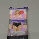 Hanes Women's High-Waisted Brief Panties, 6-Pack, Moisture-Wicking Cotton Brief Underwear size 3XL