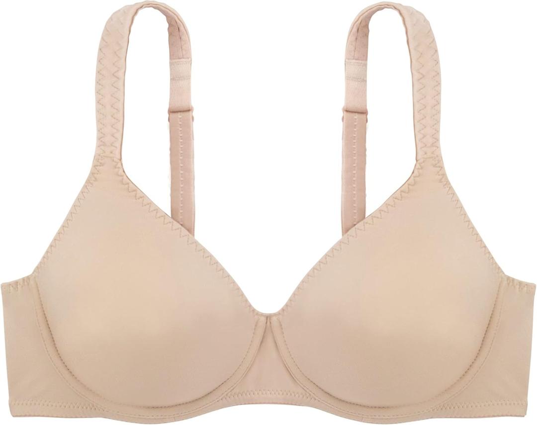 DORINA Women's Lindsay Non-Padded Underwire Comfy Daily Curves Bra - Nude - 34C