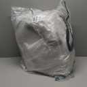 8 Pack Large Strong Moving Bags with Zippers & Carrying Handles - Water-Resistant - Heavy Duty Storage Tote for Space Saving, Fold Flat, Alternative to Moving Box (Semi-Transparent)