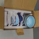 Selamica Ceramic Mini Bowls, 4 OZ Dipping Bowls, 3.5 Inch Gradient Blue Set of 6, Microwave & Dishwasher Safe