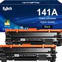 141A Black Toner Cartridges - for HP 141A 141X W1410A W1410X for HP MFP M140w M110w M139w Printer Ink, 2 Pack (with Chip)