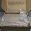 Exclusivo Mezcla King Size Quilt Bedding Set, Lightweight Taupe Quilts King Size for All Seasons, Soft Microfiber Bedspreads Coverlets Bed Cover with Leaf Pattern, 3 Piece