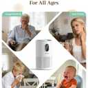 Air Purifiers for Home Large Room 1650 Ft with Washable Filters, WESTHEY H13 HEPA Air Purifier with Fragrance Flowing Ambient Light Auto, Air Cleaner for Wildfire Smoke Dust Pollen Pets Hair Odor