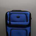 American Tourister 4 KIX 2.0 Expandable Softside Luggage with Spinner Wheels, 20 Spinner  Classic Blue