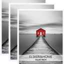 ELSKER&HOME 16x20 Picture Frames 3 Pack for Wall,Picture Poster Frame White for Horizontal or Vertical Wall Mounting, Sturdy and Scratch-proof