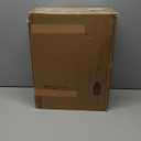 BOBOMOMO 25" Rustic Farmhouse Table Lamps Set of 2, Vintage Resin Nightstand Lamps with Fabric Shades, Retro Bedside Lamps for Bedroom, Living Room, Dining Room, Home Decoration (2 Pack Rotary Switch-Yellow)