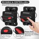 DaierTek 12V Circuit Breaker 200A, 12 Volt 200 Amp Circuit Breakers Waterproof Resettable Marine Circuit Breaker for Car Auto -2 Pack