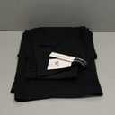 roswear Women's Wide Leg Jeans Casual High Waisted Stretch Baggy Loose Denim Pants (Large, Black)