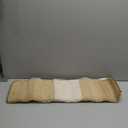 Kitinjoy Indoor Outdoor Door Mat, 30x17 Non-Slip Absorbent Dirt Trapper, Low-Profile Washable Inside Entrance Front Floor Mat, Sturdy Soft Entry Doormats for Entryway, Beige