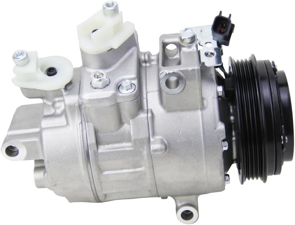 AC Compressor with A/C Clutch compatible with Ford Explorer/Police/Taurus & for Lincoln MKT 2.0L 2.3L 2012 2013 2014 2015 2016 2017 2018 2019
