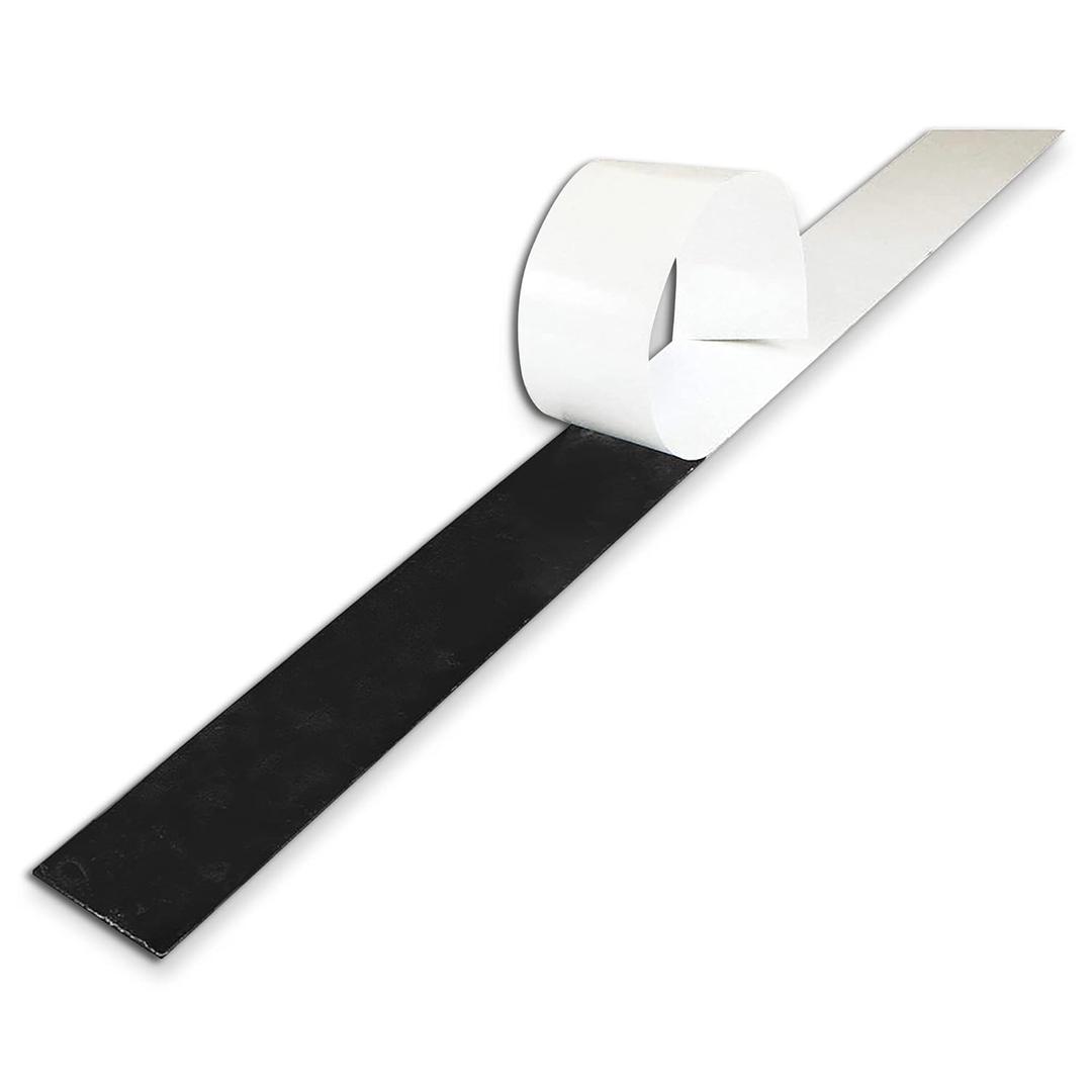 Rubber Strip, Neoprene Rubber, Width 36 in, Rubber Length 2 in, Rubber Thickness 1/4 in, Adhesive Backing 50A