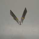 18 Pack Premium Small Serving Tongs, Mini Stainless Steel Appetizer Tongs 4.33Inch Silver