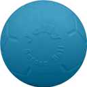 Jolly Pets Large Soccer Ball Floating-Bouncing Dog Toy, 8 inch Diameter, Ocean Blue