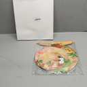 3-Tier Cupcake Stand - Palm Tree Party Decor for Luau, Hawaiian & Tropical Themed Events - Multi-Colored Cardboard Tiered Tray for Beach & Pool Party Decorations (Green)