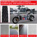 14X2.125 Tubeless Tire, 14X2.125 Electric Bike Tire with Angled Valve-1PACK