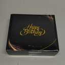 Birthday Gifts for Men, Birthday Decorations for Men, Party Decor Supplies including King Crown & Sash & Banner & Cake Topper & Candles