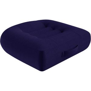 WSGJHB Seat Cushions for Office Chairs, Desk Chair Cushion for Long Sitting, Office Chair Pad Sitting Seat Pillow for Office Chair, Trucks,Car, Home,Wheelchair, Angle Lift Seat Cushion (Blue Regular)