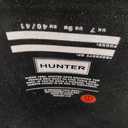 Hunter Original Short Back Adjustable, Black, Size 9 M