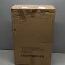 Dog Door for Wall, All Aluminum Large Doggy Door Doggie door, Pet Door Easy to Install, 2 Magnetic Flaps Energy Efficient, Wide Telescoping Tunnel for Interior & Exterior Walls, Pet Up to 110 Lb-Black