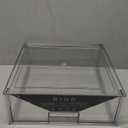 BINO | Stackable Storage Drawers, X-Large - Clear | THE CRATE COLLECTION | Storage Bins With Drawers | Bathroom Organizers | Under Sink Organizer | Vanity Cabinet Home Organization