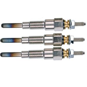 JEENDA 3PCS Glow Plug 16851-65510 16851-65512 Compatible with Kubota D722 D902 D905 D1005 D1105 V1505 V1305 Z482 RTV900 RTV1100 Tractor B1700D B1700E ZD326 ZD331 Mower BX1800D BX1830D