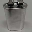 BlueStars [2025 Updated] 7.5 uF  5% MFD 370 or 440 Oval Run Capacitor CBB65 50/60 Hz TP-CAP-80/5/440R - Exact fit for Condenser Straight Cool & Heat Pump Air Conditioner