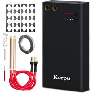 Upgraded Enhanced Rechargeable Portable Spot Welder Machine 11 Gear Adjustable Mini Small Battery Spot Welder DIY Spot Welding Nickel Strip and 18650 Battery Type-C Fast Charging 5M Nickel Strips