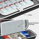 HEYSTOP Carrying Case for Nintendo Switch 2 2025, Portable Switch Travel Bag with More Space, Protective Case Compatible with Nintendo Switch 2 Accessories, black