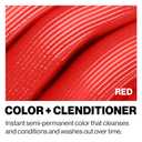 Keracolor Color + Clenditioner 3-in-1 Color-Depositing Conditioner, Gently Cleanses & Conditions, Semi-Permanent Hair Color, 23 Shades, 12 Fl Oz