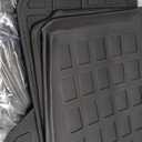 Floor Mats Compatible with 2017-2025 Jeep Compass Trunk Mat Cargo Liner Cargo Mat TPE All Weather Back Seat Cover Protector 2024 Compass Accessories (Trunk Mat+Backrest Mats+Floor Mats)