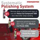 menzerna Polishing Set 8oz  HCC1000, MCC2500 & 3800 | 3-Step System for Scratch Removal, Swirl Elimination & Mirror-Like Finish