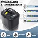 Sauna Steamer Machine, 4L 1200W Portable Sauna Steamer with Remote Control