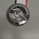 Replacement Escutcheon Plate for Delta 1300/1400 Series, for One-Handle Tub and Shower Faucets, Single Metal Round Shower Escutcheon Kit, Chrome