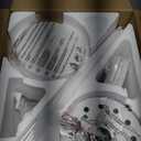 Ceiling Fans with Lights, 52" Low Profile Indoor Ceiling Fan with Light and Remote Control, Dimmable, Noiseless, Reversible, White Ceiling Fan for Bedroom, Indoor/Outdoor Use