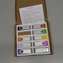 Aiibe 10 Pieces 32GB USB Flash Drive 10 Pack USB 2.0 Memory Stick Thumbdrives (Mix Colors : Black Blue Red Green Orange White Yellow Pink Purple Silver)