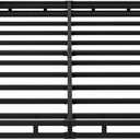 Maenizi Queen Box Spring 4 Inch Low Profile, Heavy Duty Metal Box Spring Bed Base with Fabric Cover, Mattress Foundation, Easy Assembly, Noise Free, Black