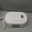 Momcozy Baby Wipe Warmer, Innovative Spring Design, Large Capacity Wipes Dispenser, Fast and Even Heating, 4 Modes of Temperature Heating Control, Diaper Wipe Warmer with Night Light (Regular, Green)