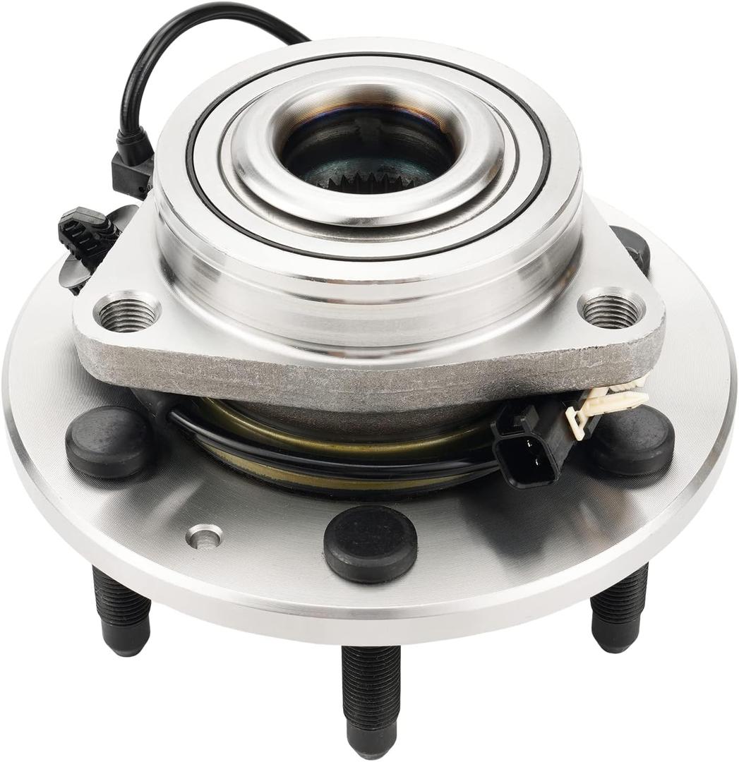 515160 Front Wheel Hub Bearing Compatible with 2014-2018 Chevrolet Silverado 1500 6.2L 4WD,6 Lug W/ABS