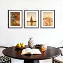 upsimples 13x17 Picture Frame, Display Pictures 10x14 with Mat or 13x17 Without, Wall Hanging Photo Frame, Black, 1 Pack