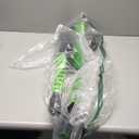 SEAAES 56 Inch Truck Snow Brush Scraper Long Handle, Heavy Duty Extendable Snow Broom for SUV, Windshield Ice Scraper with Foam Grip for Car Automobile Vehicle Window  Green