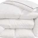 Lightweight Cotton Quilt Warm Solid Color Soft Comforter Easy Care Washable Quilt for Home Winter Fall Decoration(Color5,180x220CM(4KG))