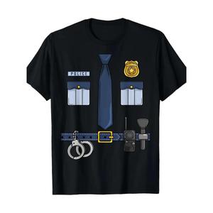 Halloween Policeman Costume Halloween Police Officer Costume TShirt
