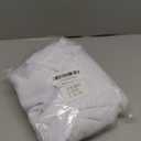 60" Wide White Chiffon Fabric by The Yard Soft Sheer Fabric for Wedding Arch Draping Fabric,Bridal Wedding Dress Sewing DIY,5 Yards