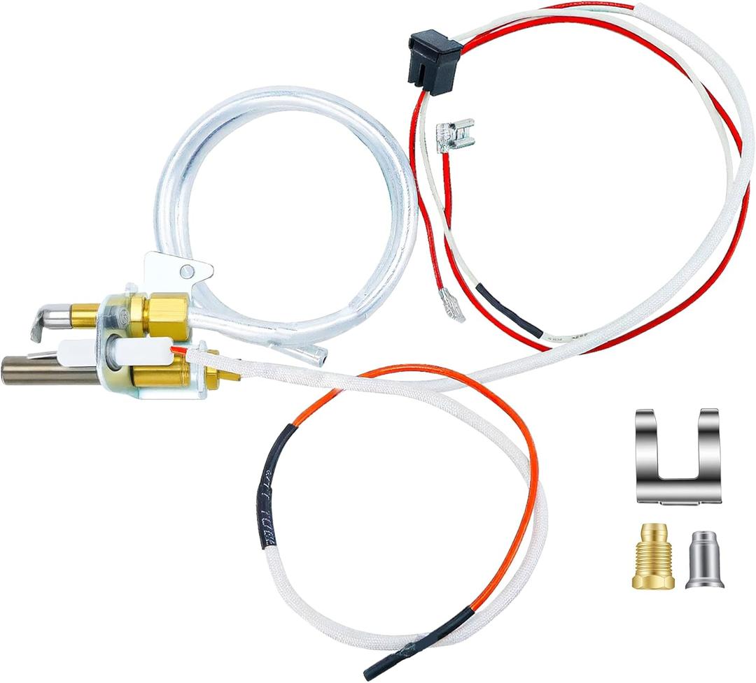 AMI PARTS 100112330 Water Heater Pilot Assembly Replaces 9007877 9007876 Thermopile, Suitable for Natural Gas and Liquefied Gas - State Water Heater Parts