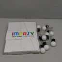 imprsv 3FT Light Up Numbers, Marquee Numbers 8 for Birthday and Anniversary Party Decorations, Large Light Up 8, Pre-Cut Foam Board Kit