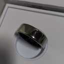 Hertz P1 Smart Ring for Women & Men - (Size 11) 24/7 Health Metrics Fitness Ring, Tracks 20+ Biometrics, 6 Day Battery Life, Waterproof Stainless Steel, Free APP for iOS Android, No Subscription (Silver)