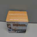 MAXTID Under Door Draft Blocker Black Door Draft Stopper 38" Noise Reducer Breeze Light Cold Air Guard Sound Proof Door Sweep 32" 36" 38" Weather Stripping Door Bottom Seal Insulation Strip Gap Filler