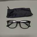 Oversized Square Blue Light Blocking Glasses for Women Men Anti Glare Reduce Eyestrain Computer Glasses